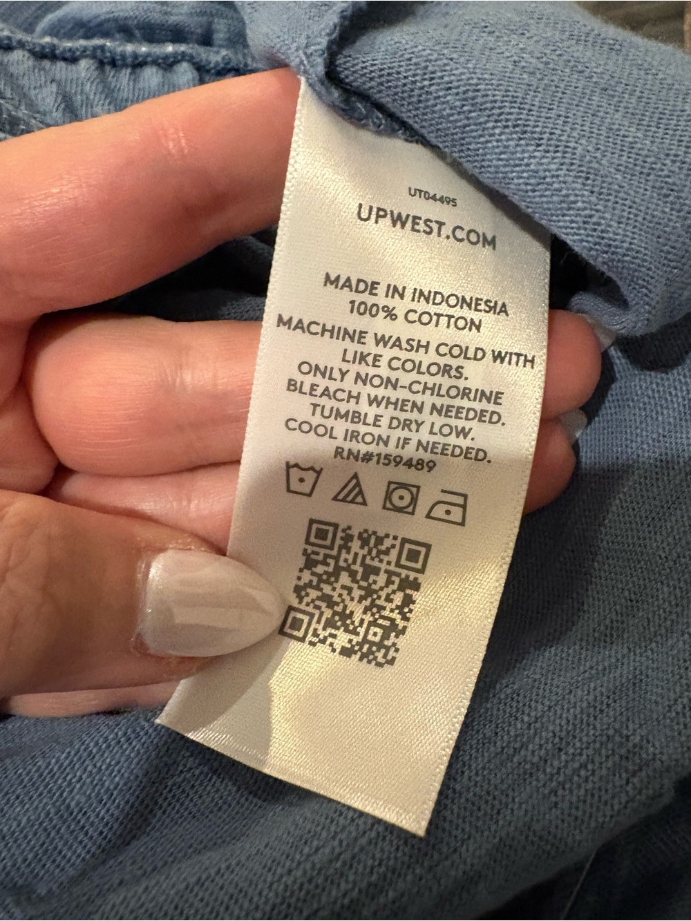 Blue NWT Wide-Leg Jumpsuit with Spaghetti Straps - Picture 4 of 5